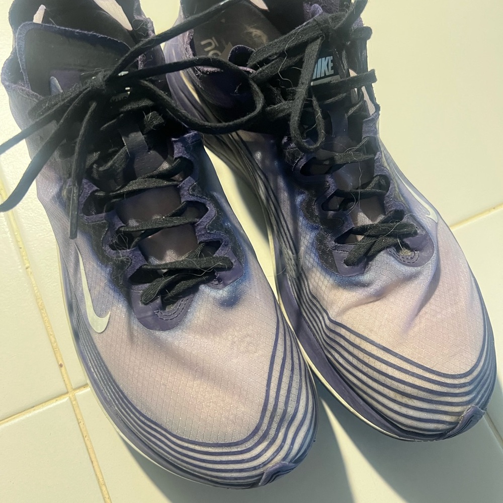 Nike Purple and Black Dynamic Athletic Shoes